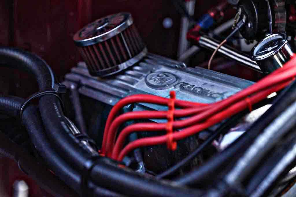 1972 Red Ford Bronco