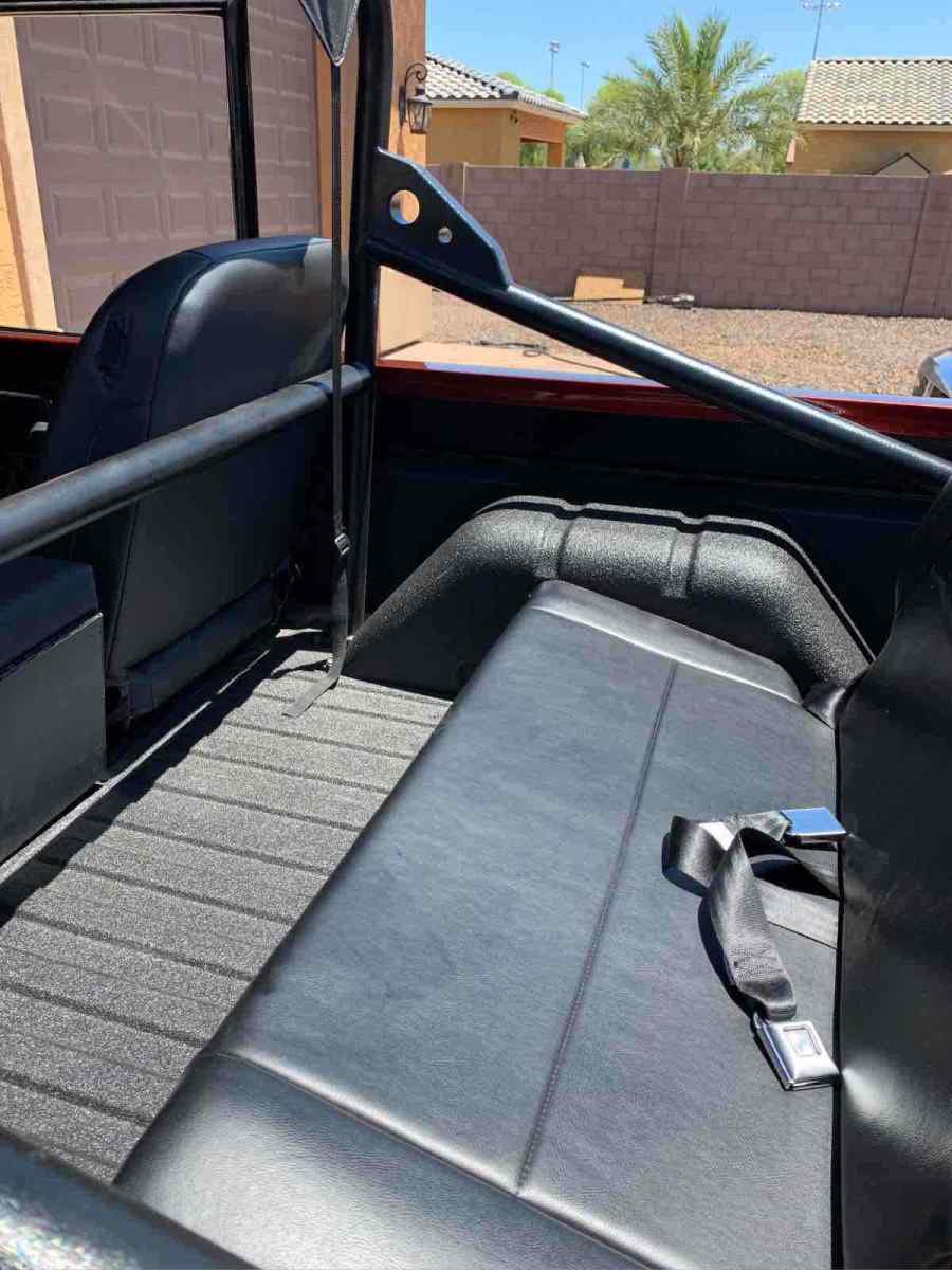 1972 Red Ford Bronco