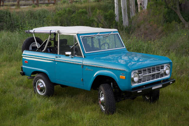 1972 Blue Ford Bronco