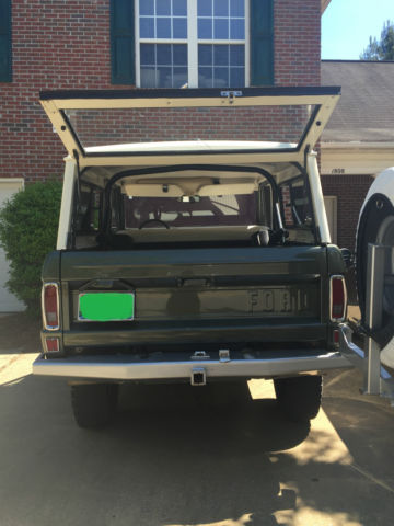 1972 Green Ford Bronco