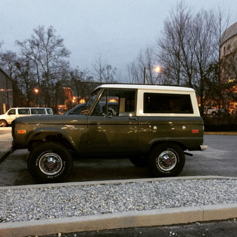 1972 Green Ford Bronco