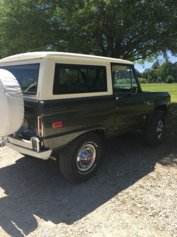 1972 Green Ford Bronco