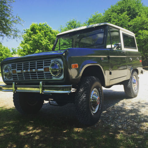 1972 Green Ford Bronco