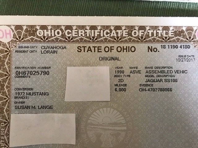 1972 Tan Ford Mustang Convertible