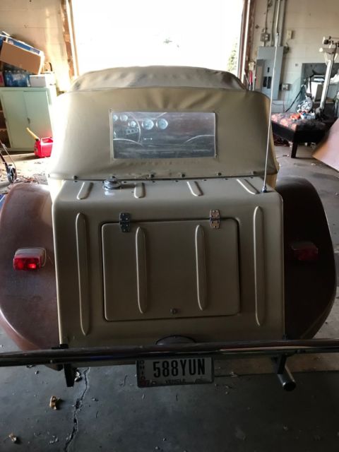 1972 Tan Ford Mustang Convertible