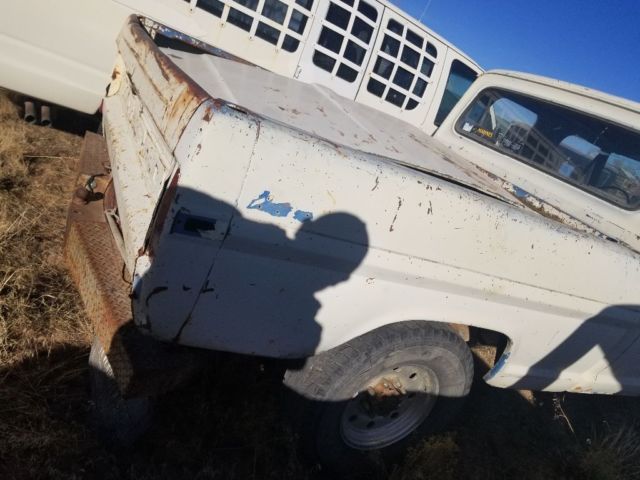 1972 White Ford F-250 Crew Cab Pickup