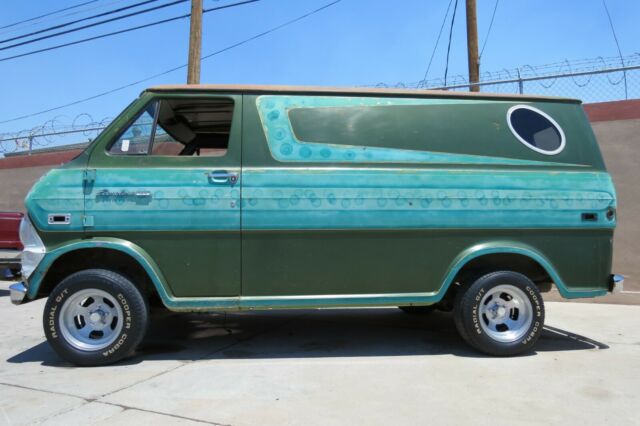 1972 Ford Econoline Custom Shorty Van !!! Vintage Hippie Van Classic ...