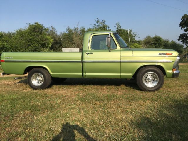 1972 Green Ford F-100