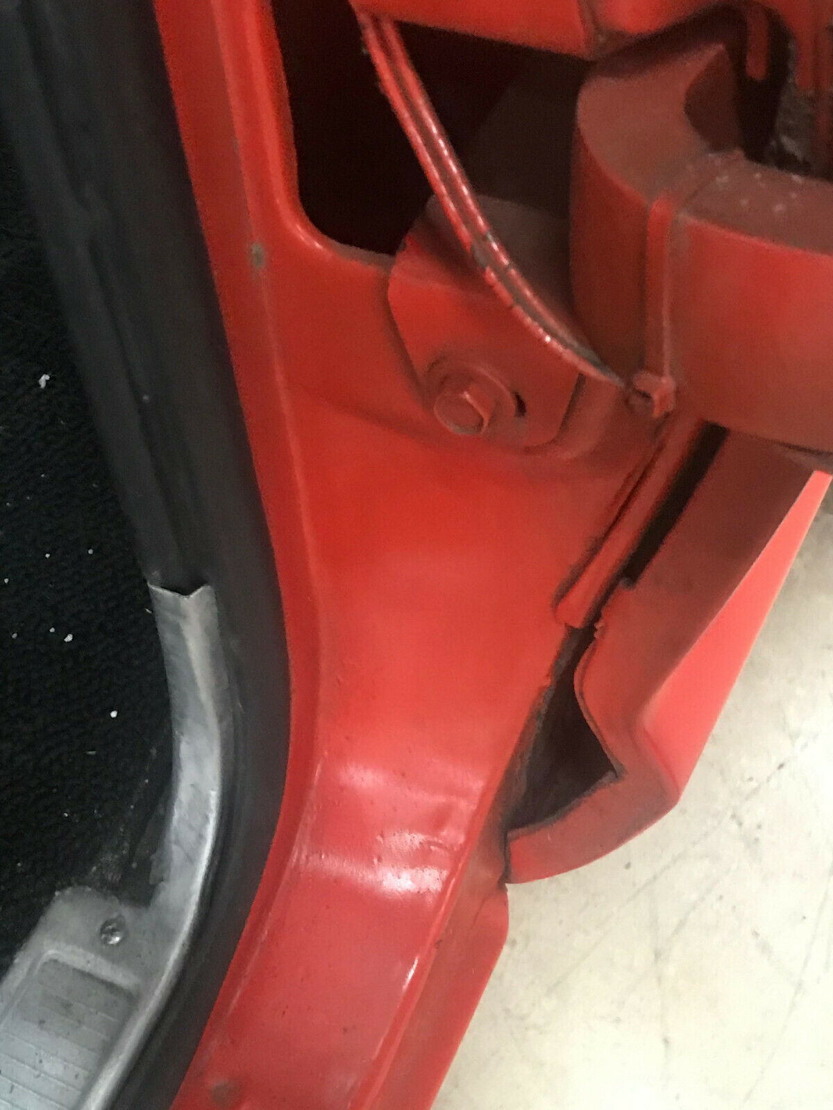 1972 Red Ford F-100 Standard Cab Pickup