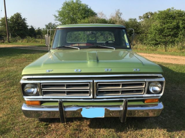 1972 Green Ford F-100