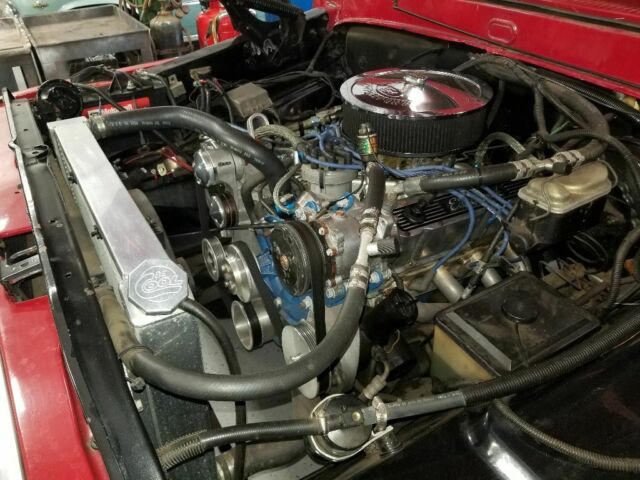 1972 Red Ford F-100 Standard Cab Pickup