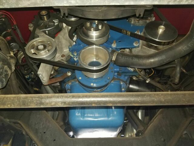 1972 Red Ford F-100 Standard Cab Pickup