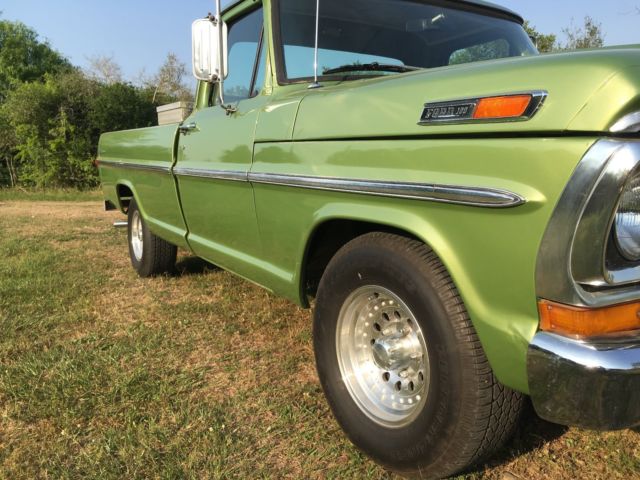 1972 Green Ford F-100