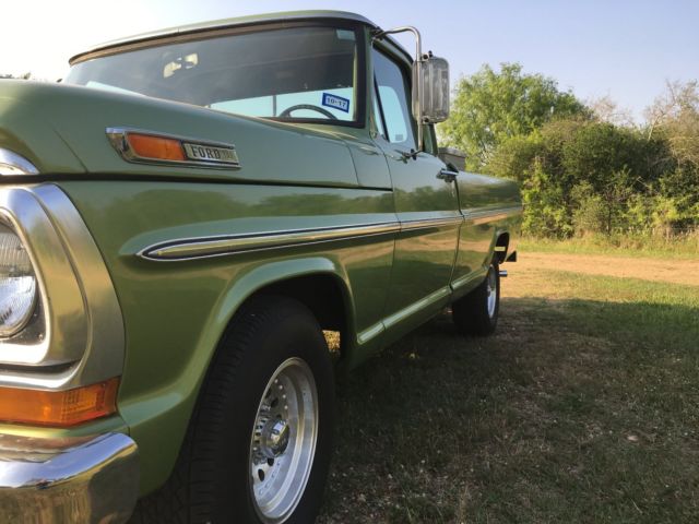 1972 Green Ford F-100