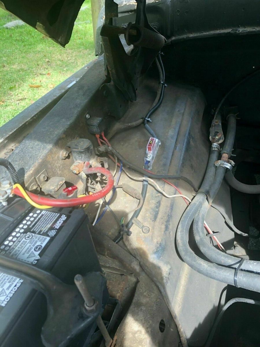 1972 Black Ford F-100 Standard Cab Pickup