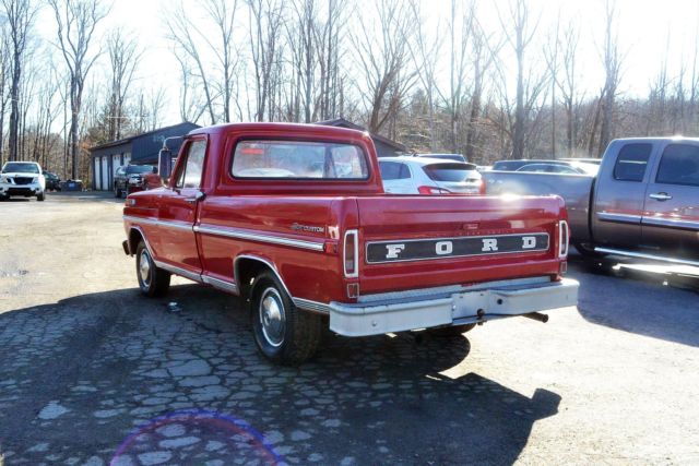 1972 Red Ford F-100 --