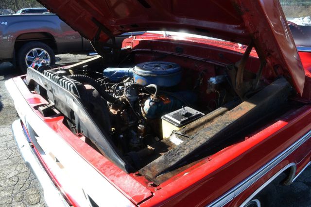1972 Red Ford F-100 --