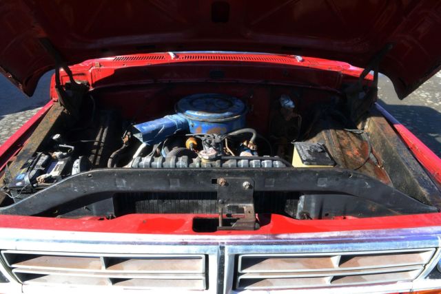 1972 Red Ford F-100 --