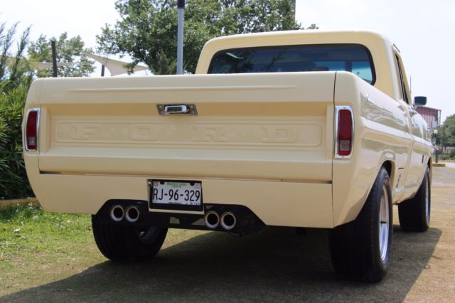 1972 Tan Ford F-100 Short Bed Single Cabin