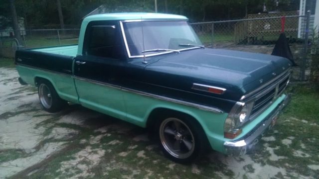 1972 Tan Ford F-100 Short Bed Single Cabin