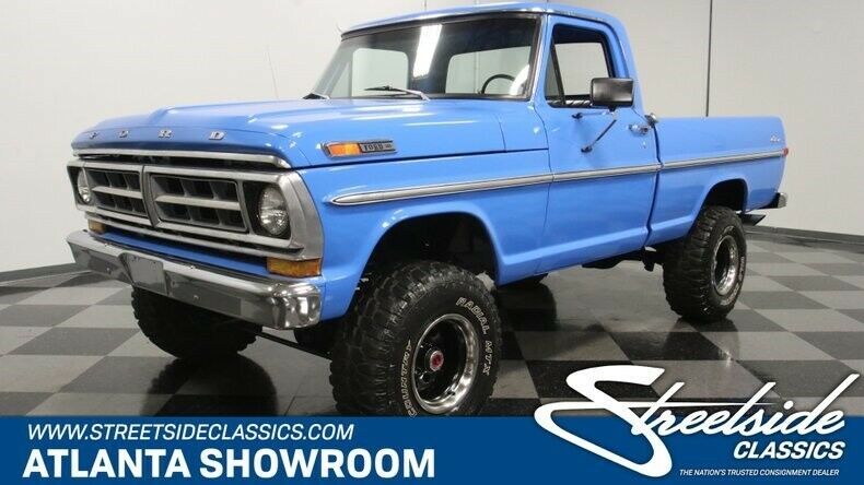 1972 Blue Ford F-100 Pickup Truck
