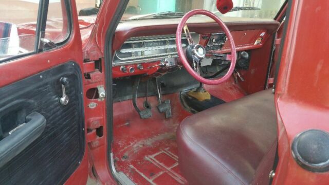 1972 Red Ford F-100