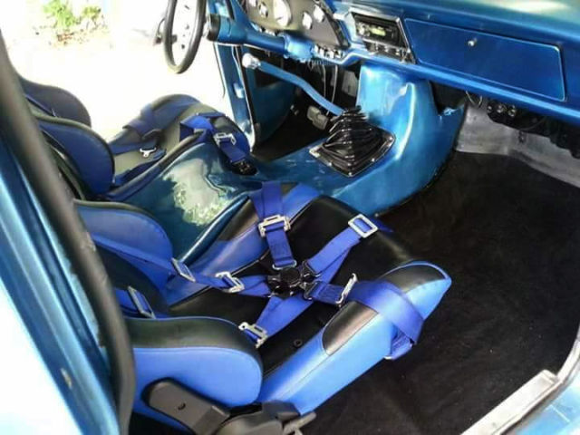 1972 Metallic Blue Ford F-100 Long Bed