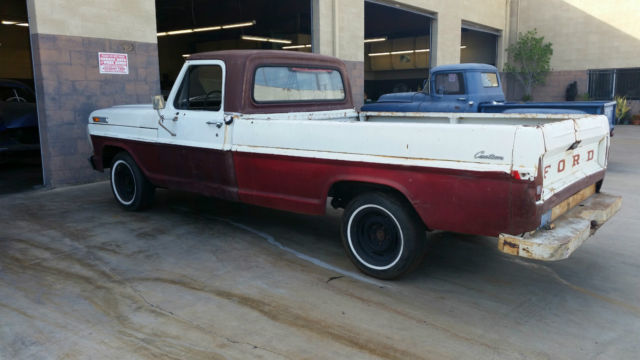 1972 BROWN &- WHITE Ford F-100 U/K