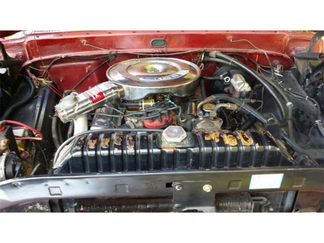 1972 Red Ford F-100 Standard Cab Pickup