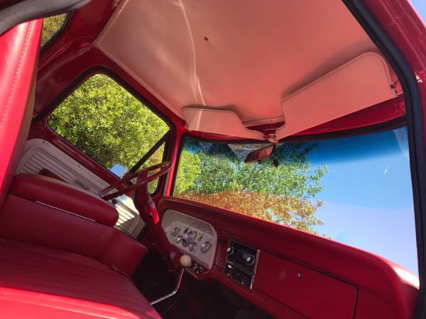 1972 Red Ford F-100 Standard Cab Pickup