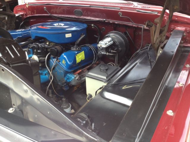1972 Royal Maroon Ford F-250 Standard Cab Pickup
