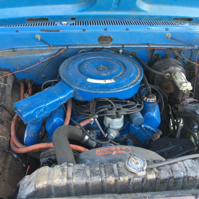 1972 Royal Maroon Ford F-250 Standard Cab Pickup