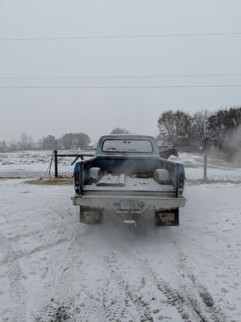 1972 blue Ford F-250 regular cab