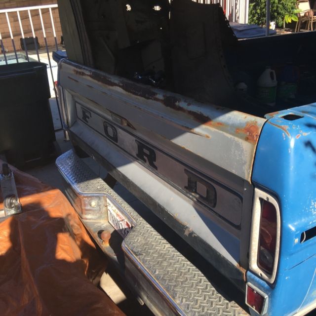 1972 Royal Maroon Ford F-250 Standard Cab Pickup