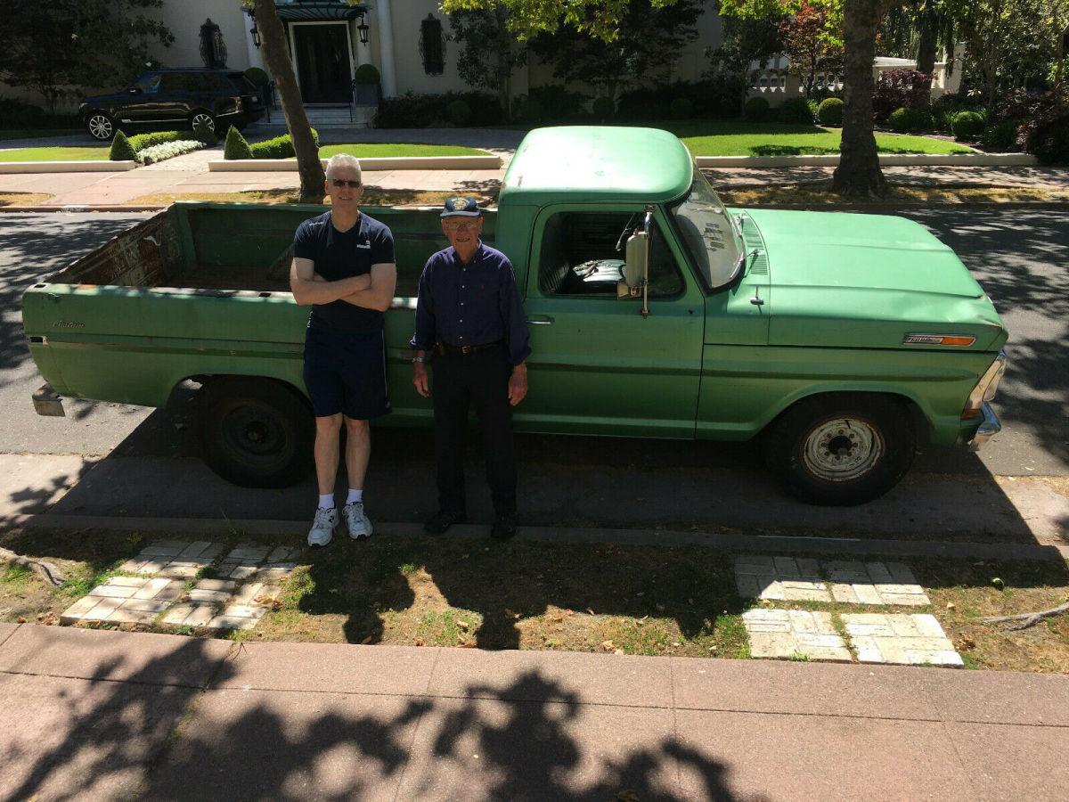 1972 Green Ford F-250 Standard Cab Pickup