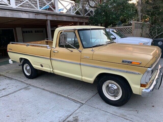1972 Yellow Ford F-250