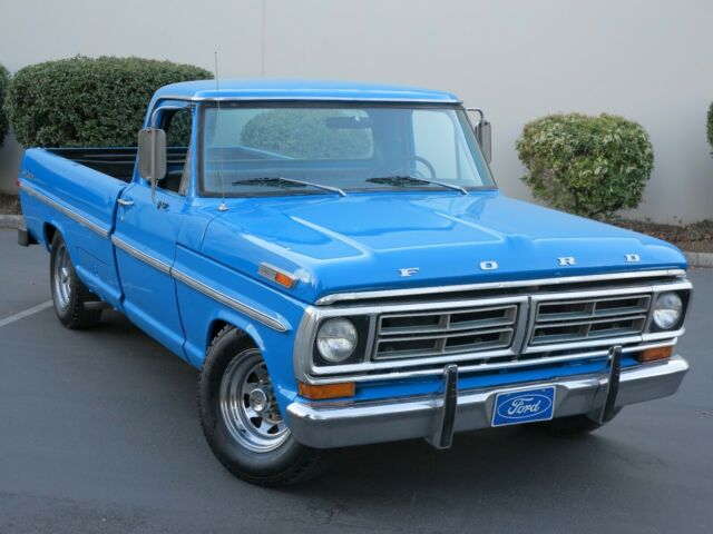 1972 Grabber Blue Ford F-250 Standard Cab Pickup