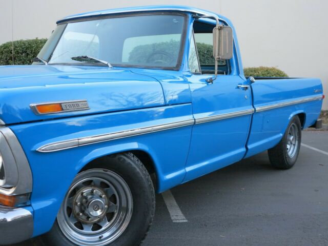 1972 Grabber Blue Ford F-250 Standard Cab Pickup
