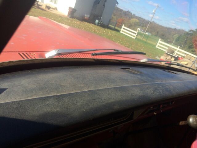 1972 Red Ford F-250 Standard Cab Pickup