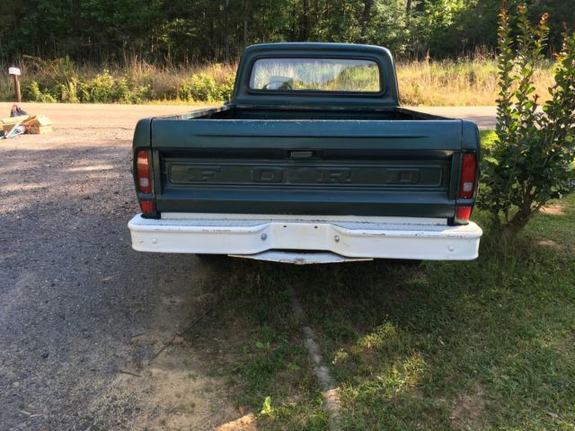 1972 Green Ford F-100 Pickup