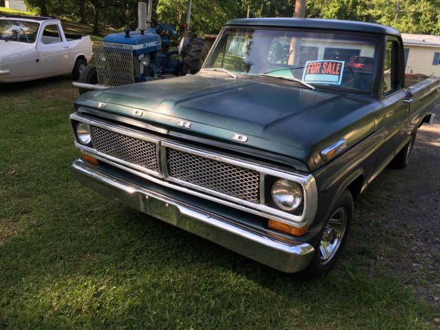 1972 Green Ford F-100 Pickup