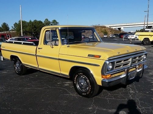 1972 Gold Ford F-100 --