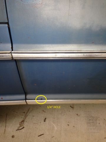 1972 Blue/White Ford F-100 SWB