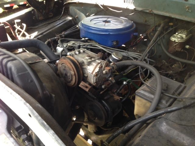 1972 Blue/White Ford F-100 SWB