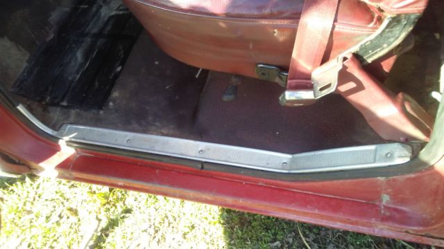 1972 Red Ford F-100 Crew Cab Pickup