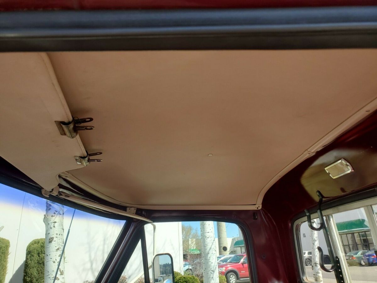 1972 Red Ford F-250 Standard Cab Pickup