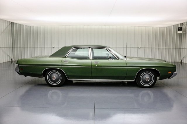 1972 Green Ford Galaxie --