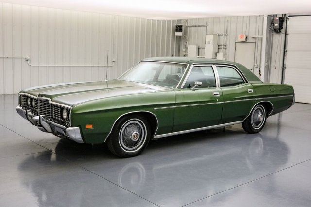 1972 Green Ford Galaxie --