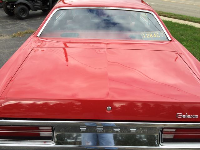 1972 Red Ford Galaxie Coupe