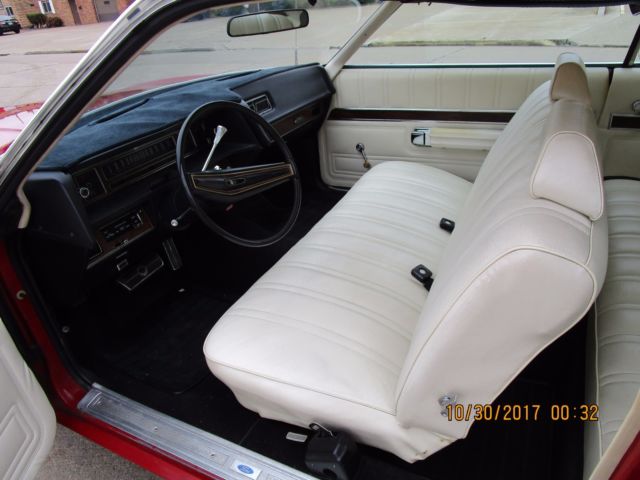 1972 Red Ford LTD Coupe
